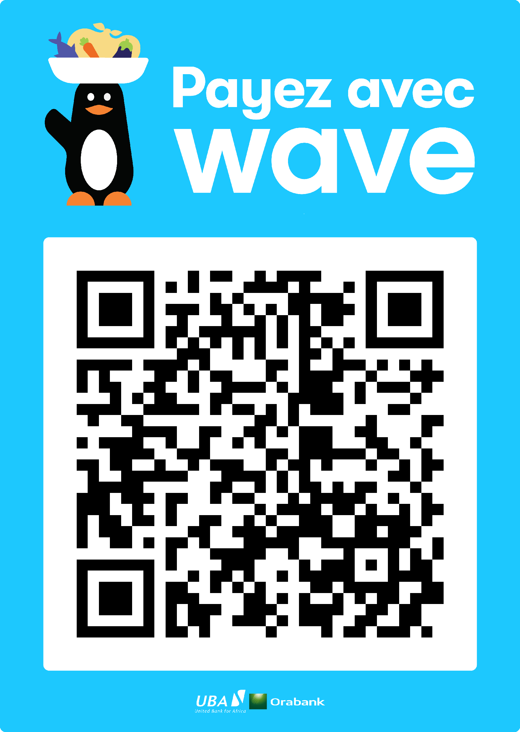 QR Code Wave